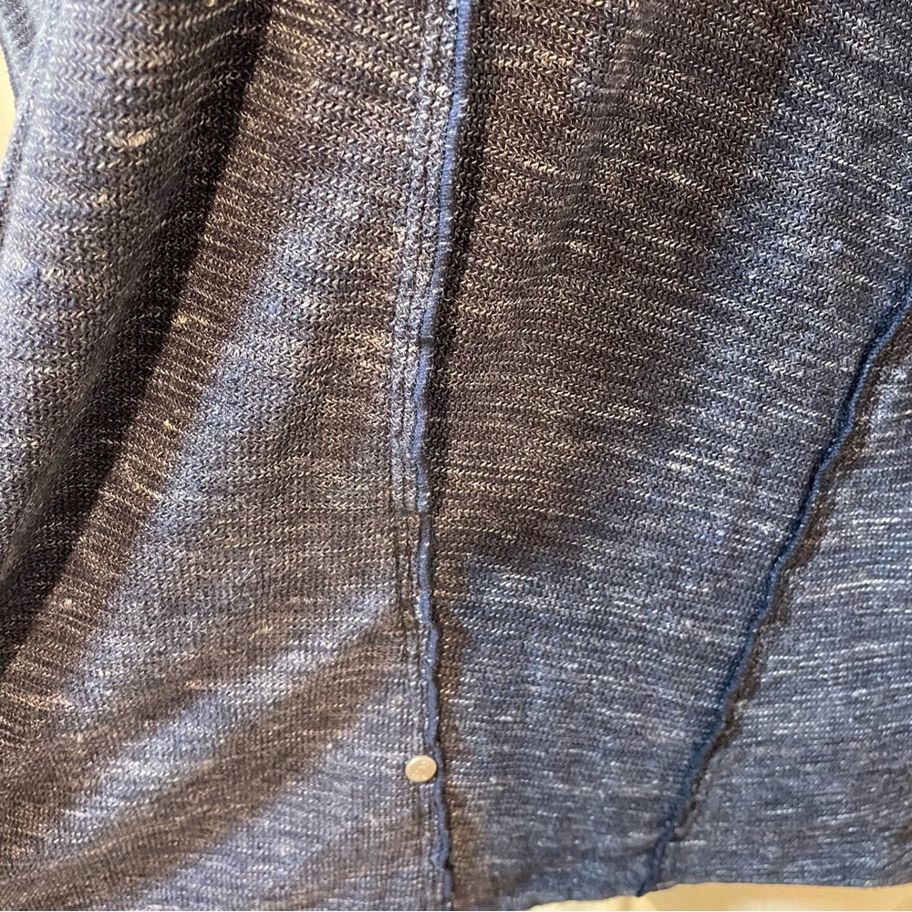 Neon Buddha Blue Button Jacket - image 4